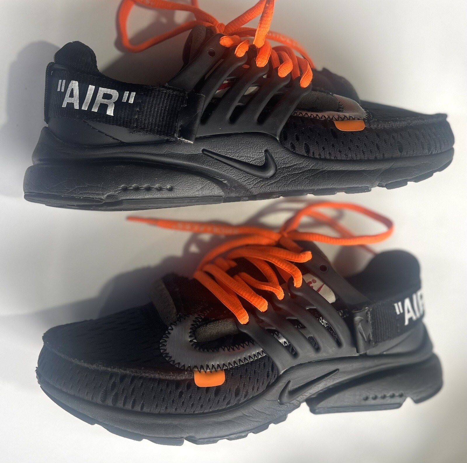 OFF WHITE X NIKE Autentiche Nike Air Presto x Off bianche nere 2018 taglia UK 4 5 EU 38 in scatola