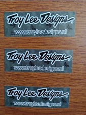 TROY LEE DESIGNS SET OF 3 STICKERS TLD BMX MTB MX MOUNTAINBIKE MOTOCROSS ATV