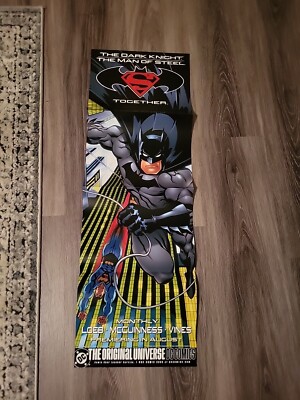 Superman/Batman Dc Comics LCS Promo Poster Loeb Mcguinness COMIC BOOK Item