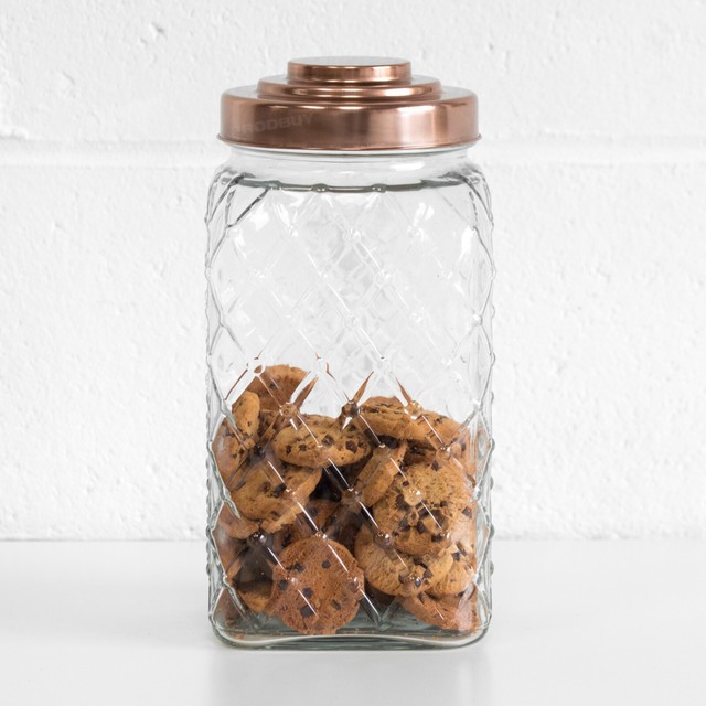 glass flour storage