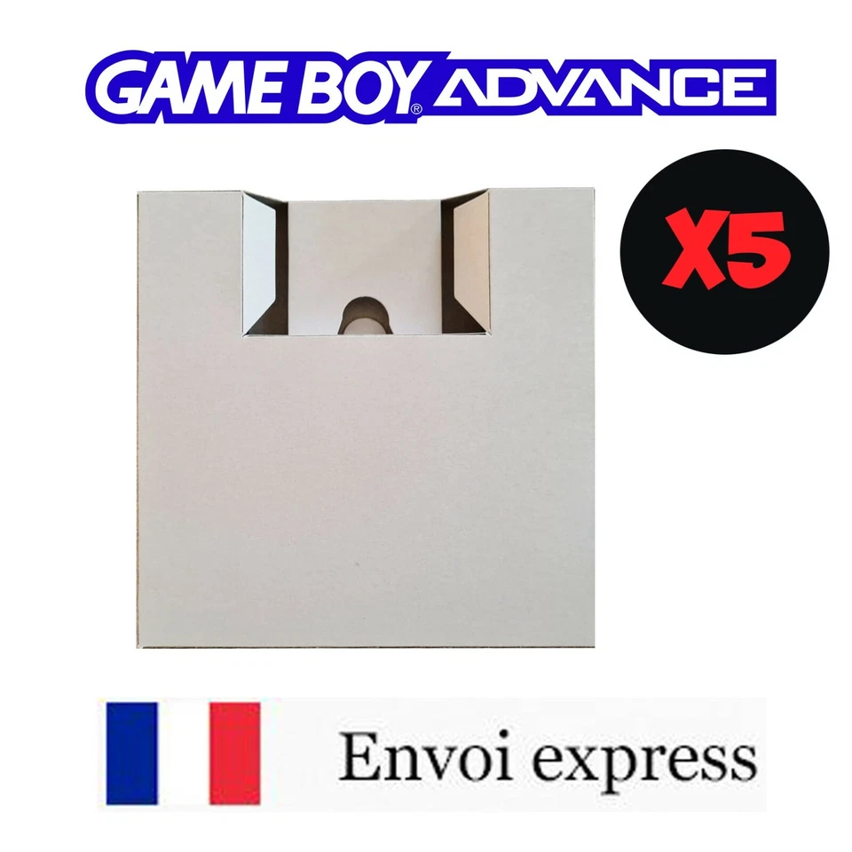 5X Cale neuve pour boite de jeu Game Boy Advance (GBA) - insert inner inlay tray
