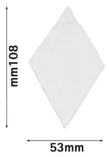 Accordion Diamond Leather Bellow Corners Gusset Set of 20 108x53mm