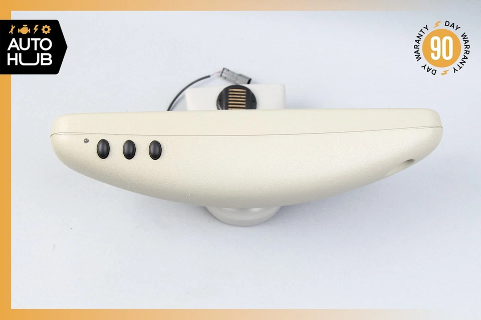 Espelho retrovisor interno 01-09 Mercedes W209 CLK500 C320 2038101417 FABRICANTE DE EQUIPAMENTO ORIGINAL - Imagem 4 de 4