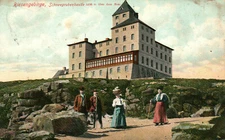 AK * Krkonoše Mountains – snow pit building 1490 m above sea level (AB)70113