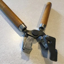 Lee Mould Round Ball 457 Single Cavity With Handles B.P Revolver Used