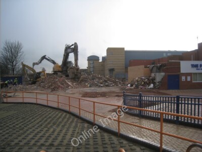 Photo 6x4 All gone Scunthorpe The multi-storey car park [[2720526]] has n c2012