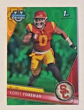2023 Bowman U Chrome Korey Foreman USC Trojans Green #29/99 #190
