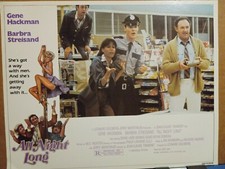 Lobby Card 1980 ALL NIGHT LONG Gene Hackman Barbra Streisand