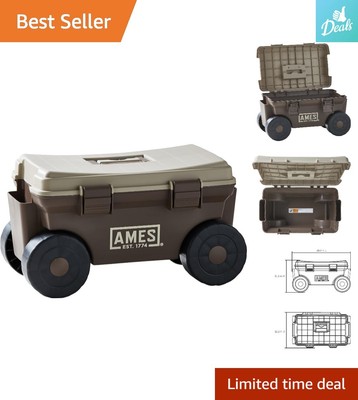 Heavy-Duty Multi-Functional Rolling Cart - Versatile - Durable