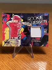 2022 Panini Diamond Kings - Rookie Expression Relics Holo Gold #RE-TJ T.J....