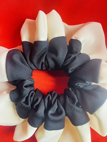 Hair Scrunchies Large Elastic Hair Band Ponytail Holder Hair Tie Set Of Three - Picture 17 of 17