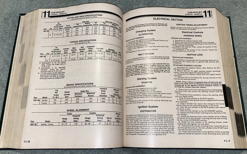 Chilton's 1988 Automotive Service Manual: Professional Mechanics Edition - Bild 5 von 11