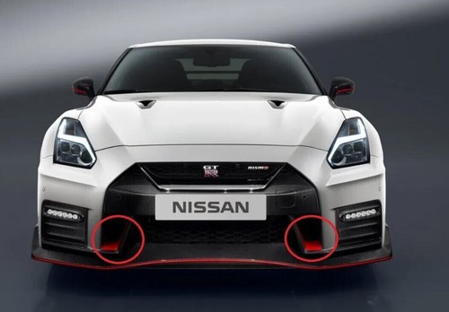 Genuine Nissan R35 GT-R Full Red Accent Stripe, Nismo Set Model 17+ - Picture 2 of 9