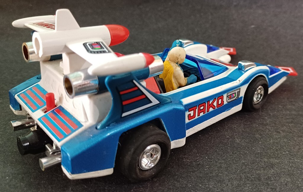 70s Popy PB-15 Jacker Dengekitai Mach Diamond Chogokin Santai