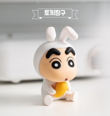 Crayon Shin Chan Mini Animal Figure 6Pcs Set vol.2 짱구는 못말려