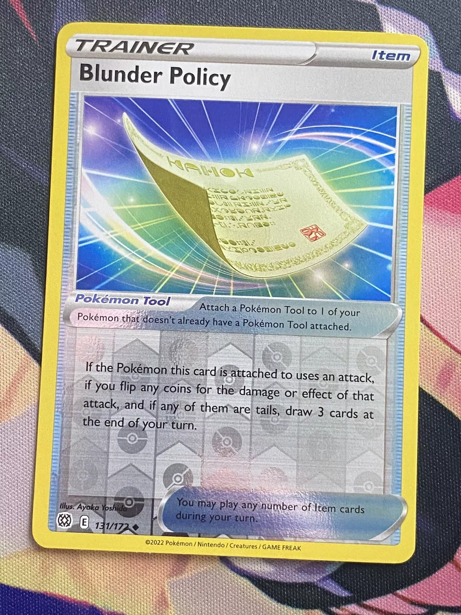 Blunder Policy Brillant Stars Pokemon Tcg Ingles