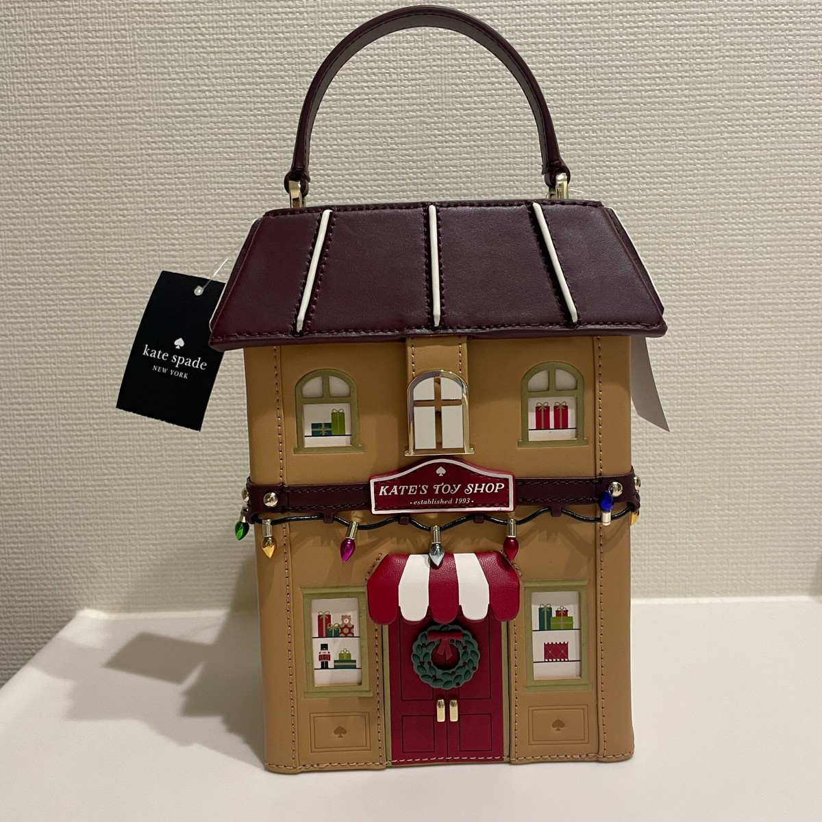 Kate Spade Oh What Fun 3D Toy Store Clutch Satchel Crossbody 3D
