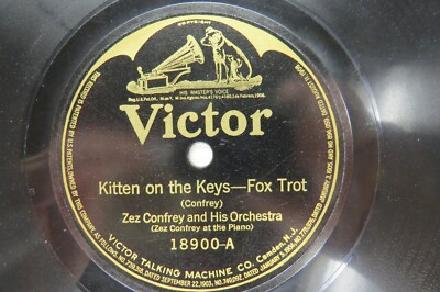 Zez Confrey & Orch. - VICTOR 18900 - Kitten on the Keys & Pick Me Up and Lay Me