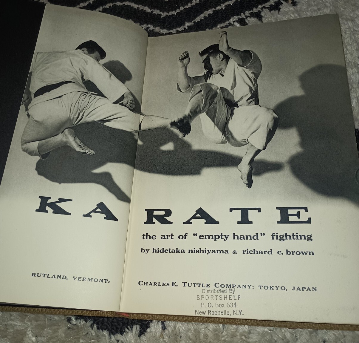 KARATE Art of Empty Hand Fighting Hidetaka Nishiyama Richard Brown