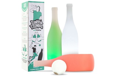 Funky-Flunky Flunkyball Set (3. Generation) | leuchtende smarte LED Flasche