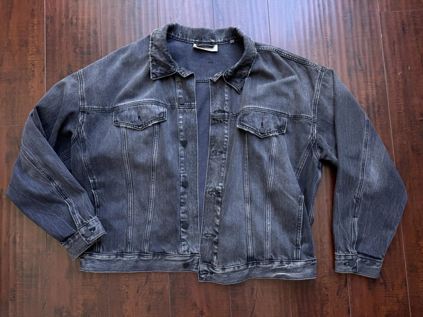 Giacca camionista Fear Of God Essentials Denim Baggy Fit Uomo Medium