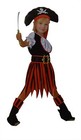 Bermoni Girl's Pirate Dressing Up Costume (7 to 10 y o) (PIR-05)