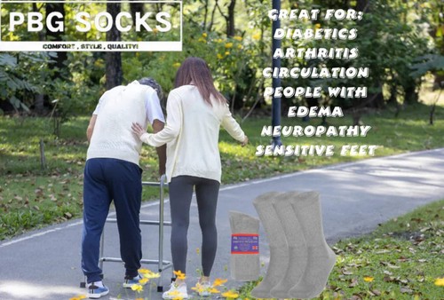 Diabetic Socks Physician-Approved Compression Non Binding for Men and women - Picture 12 of 20