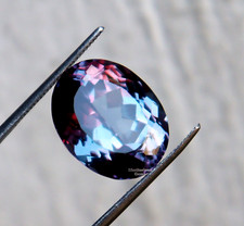 14.80 Ct Natural Alexandrite BI-color Oval Cut Certified Loose Gemstone Best