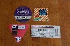 Kid Rock  - Lot # 1 Backstage Pass - 3 Passes + 1 Ticket - FREE SHIPPING