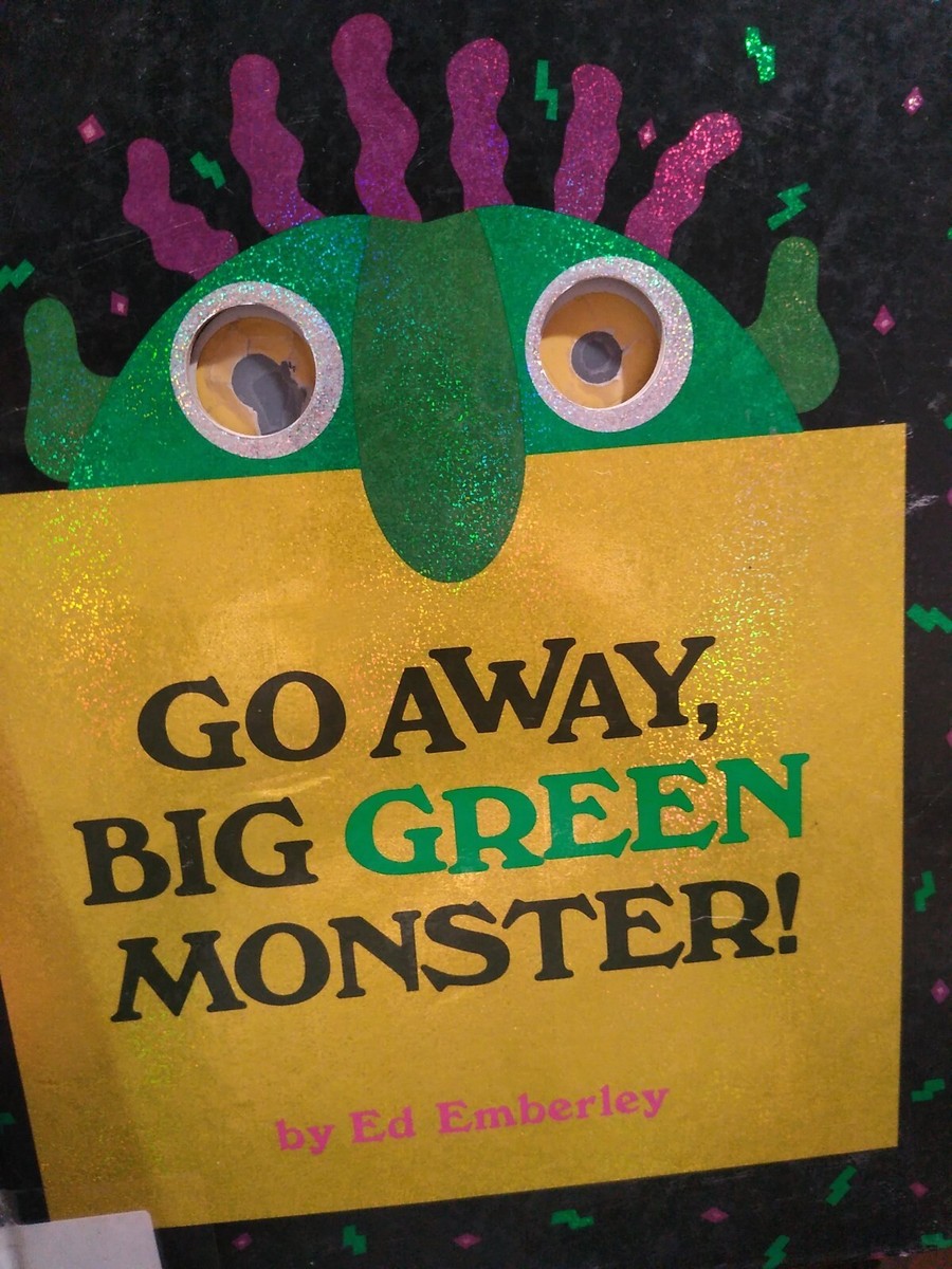 Go Away, Big Green Monster! by Ed Emberley , hardcover kb3 | eBay