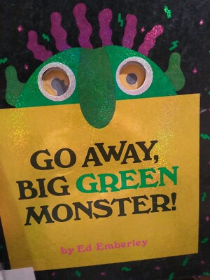 Go Away, Big Green Monster! by Ed Emberley , hardcover kb3 | eBay