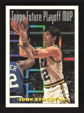 1993-94 Topps Future Playoff MVP John Stockton #201 Utah Jazz