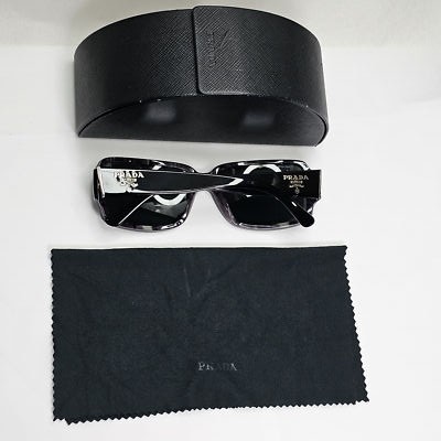 PRADA.°☆サングラス Prada Sunglasses 2012 Black Glossy Square Unisex PR32NS SPR 32N