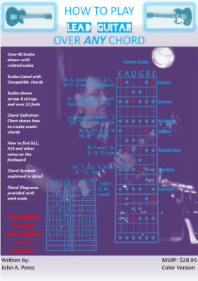 How to Play Lead Guitar over ANY Chord - Color Version 