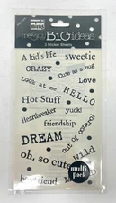 Vintage 2000 Slang 2 Stickers by Me & My Big Ideas (Factory Sealed)