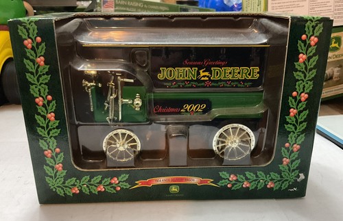 Ertl 1/25 JOHN DEERE 1904 Knox Delivery Wagon Christmas 2002 #15391 - 第 1/6 張圖片