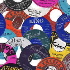 Repro record label stickers ~ RnB Mod Blues Soul ~ Classics & Rarities FULL SET