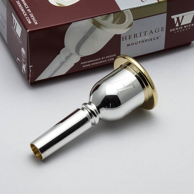 Denis Wick Heritage Series Trombone Mouthpiece 6bl Silver for sale online eBay