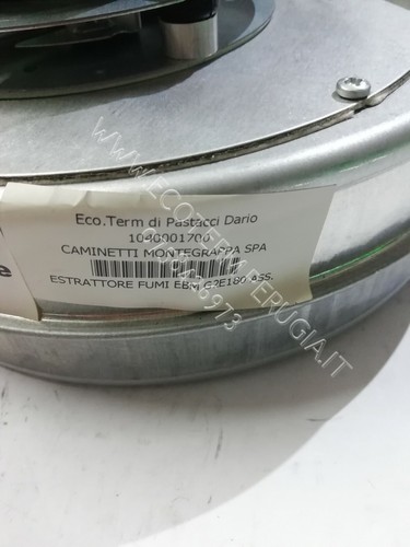 Ass. estrattore fumi EBM G2E180 assembl. ORIGINALE MONTEGRAPPA 1040001700 - Imagen 4 de 5