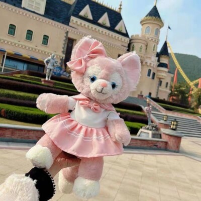 40cm LinaBell Plush Toy Pink Foxes with Pink Skirt Doll Duffy's Friend Gift doll
