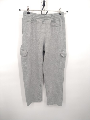 Airwalk Cargo Sweatpants Youth XL Gray Fleece Joggers Elastic Waist Pull On Logo - Picture 5 of 24