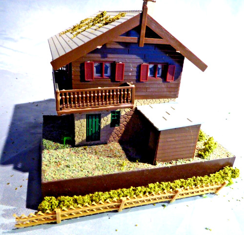 Vollmer 13364 H0 casa casa alpina granja | Condition: Gebraucht