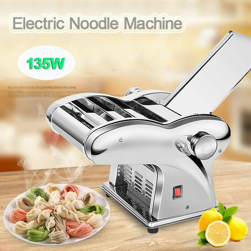 1-4 Knife Electric Noodle Press Machine Pasta Dumpling Spaghetti Maker 135W - Image 3 of 4
