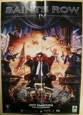 Saints Row IV Poster Plakat ca. 42x60cm  NEU 
