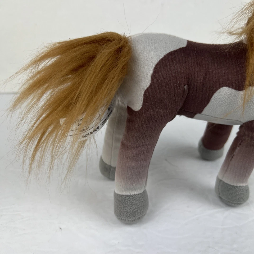 SPIRIT RIDING Free BOOMERANG HORSE 8" Peluche con Etiqueta Poni Pintura Peluche Foto 4 de 4