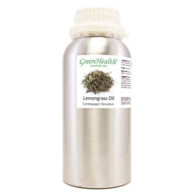 16 fl oz Lemongrass Essential Oil (100% Pure & Natural) in Aluminum Bottle