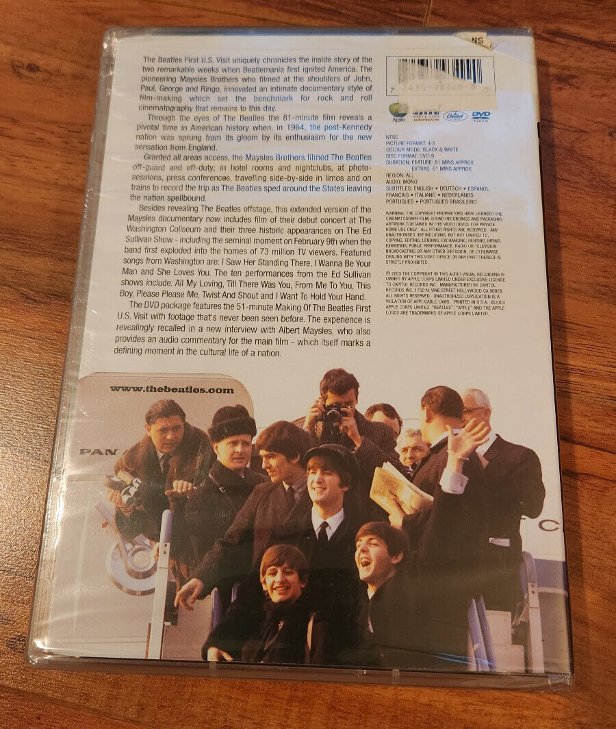 Buy The Beatles: The First U.S. Visit (DVD, 2004, Amaray