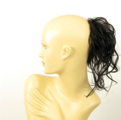 Scrunchie Avec Extension Capillaire Synthétique - Couleur Brun Doré (dunkelbraune Kupfer), Moyen, Neuf Avec étiquettes