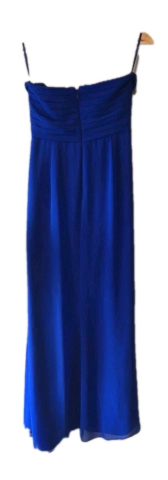 VESTIDO DE NOCHE RALPH LAUREN MUJER AZUL TALLA 10 🔥 ETIQUETA VERDE RARO LIMPIO! Foto 2 de 4