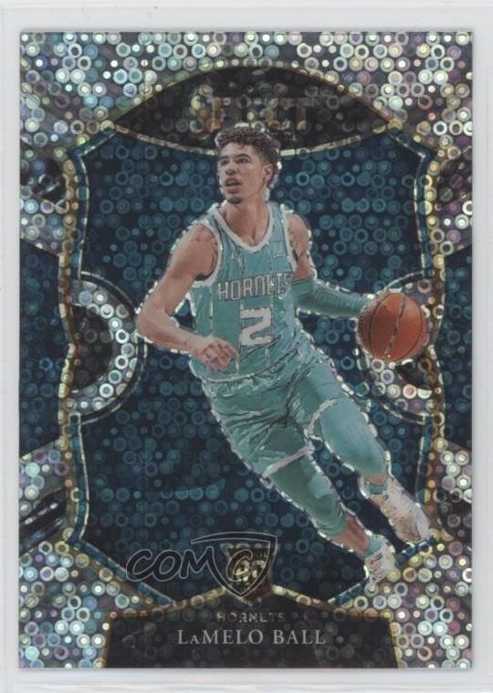 2020-21 Panini Select Concourse Disco Prizm LaMelo Ball #63 11s9